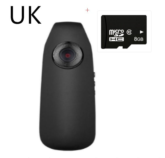 Portable Mini 1080P HD Camera – Compact Video Recorder with Motion Detection, One-Click Recording & 128GB TF Card Support