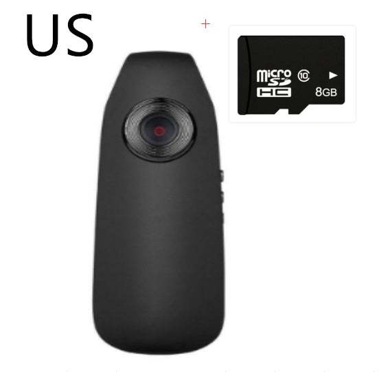 Portable Mini 1080P HD Camera – Compact Video Recorder with Motion Detection, One-Click Recording & 128GB TF Card Support