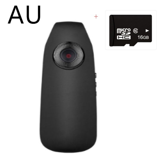 Portable Mini 1080P HD Camera – Compact Video Recorder with Motion Detection, One-Click Recording & 128GB TF Card Support
