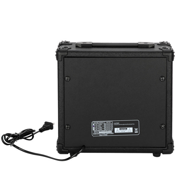 Electric Bass Amplifier – 20W Portable Speaker with Adjustable Controls, Headphone & MP3 Inputs, Perfect for Beginners